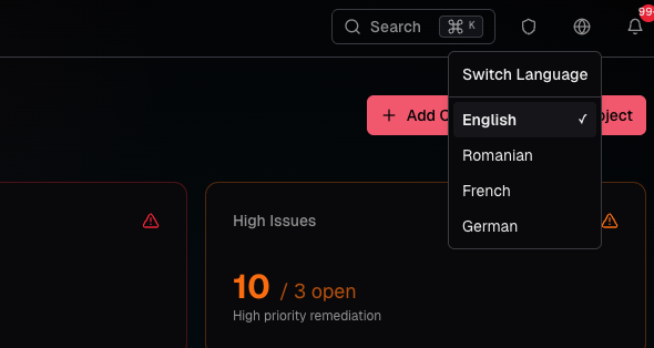Multi-Language Support